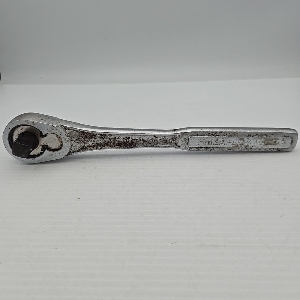 Craftsman Ratcheting Ratchet Wrench 1/2" Drive -VK- 44809 USA Quick Release